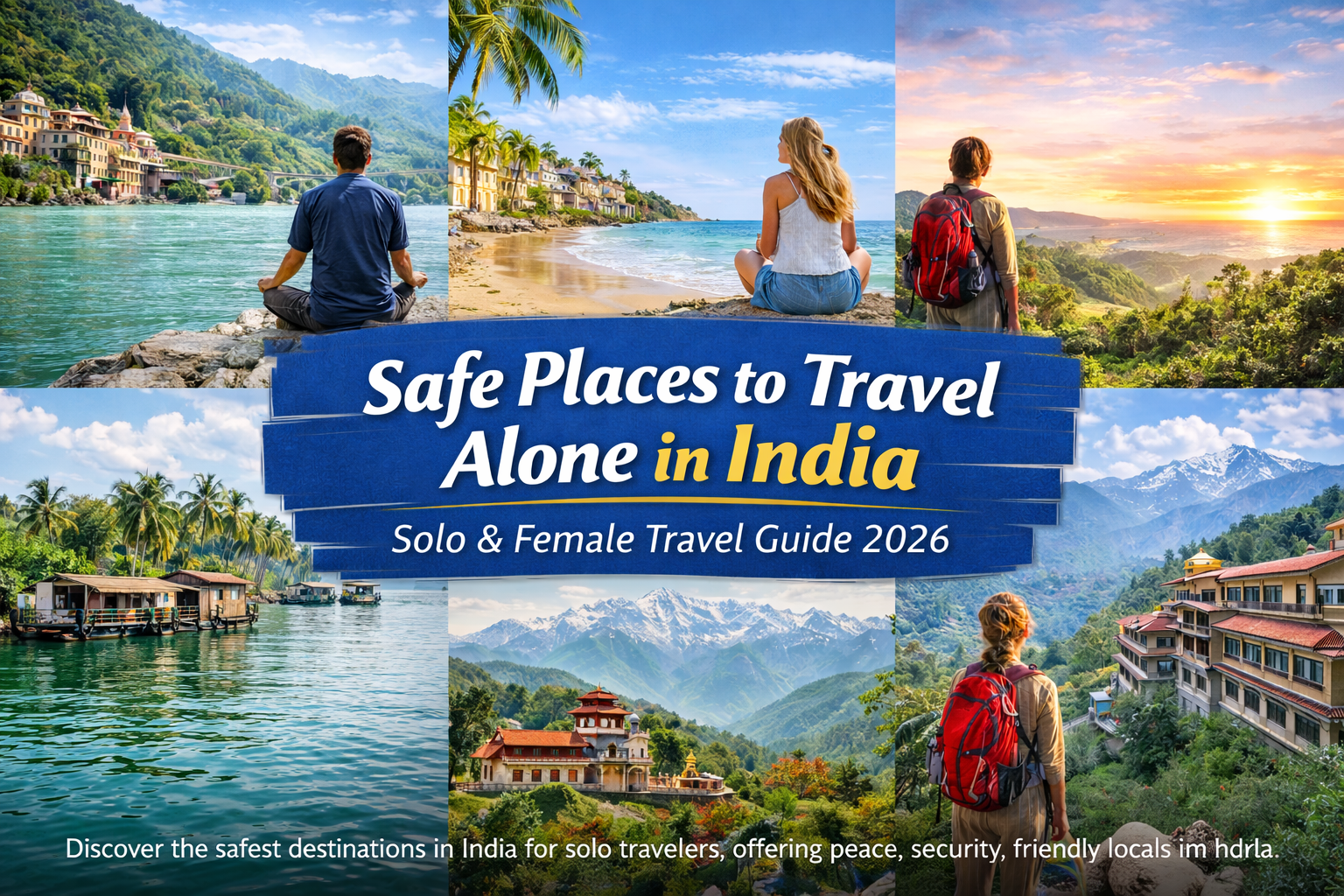 Safe Places to Travel Alone in India – Solo & Female Travel Guide 2026